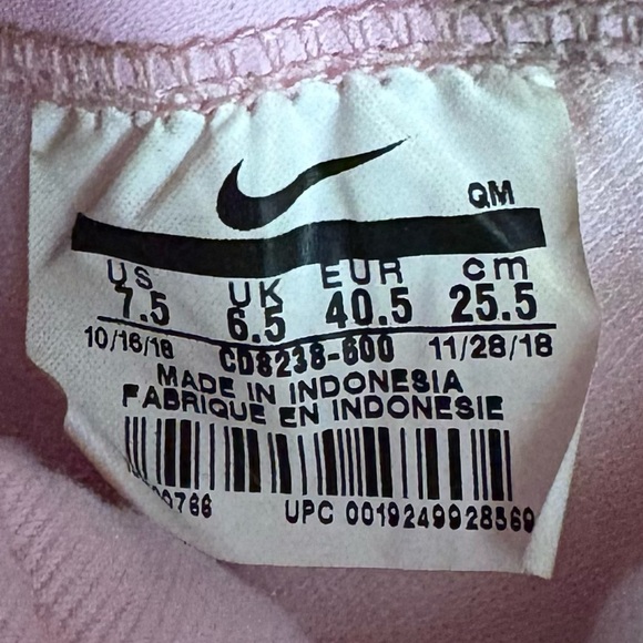 Nike | Blazer Mid 77 Vintage Shoes - Pink Foam ; Womens 9 - Picture 8 of 8